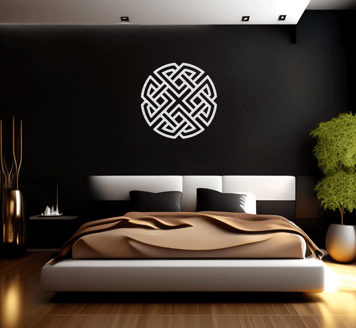 Celtic Knot Metal Wall Art, view 9 by MetalPlex