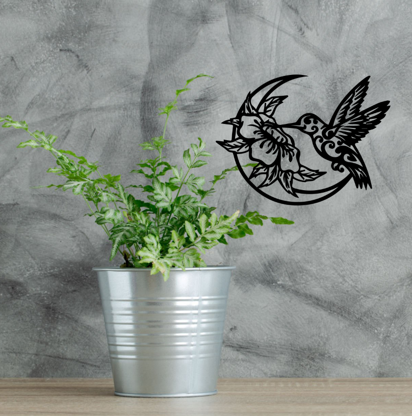Limited Edition Hummingbird- Metal Wall Art - MetalPlex