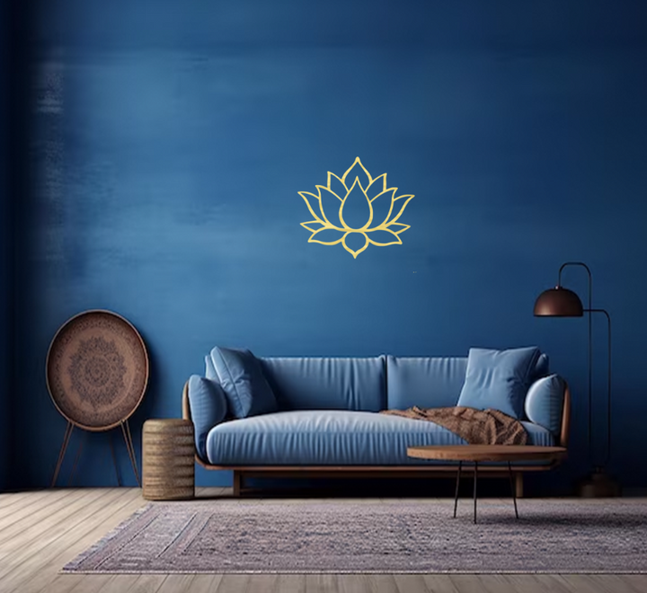Lotus Flower Metal Wall Art, view 7 by MetalPlex