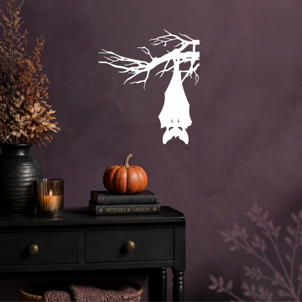 Hanging Bat Metal Wall Art, view 16 by MetalPlex