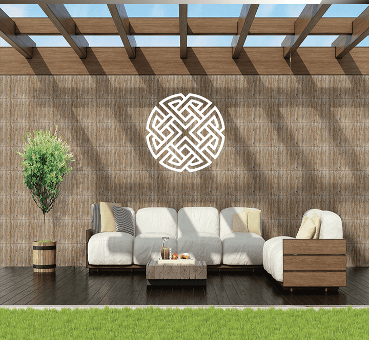 Celtic Knot Metal Wall Art, view 10 by MetalPlex