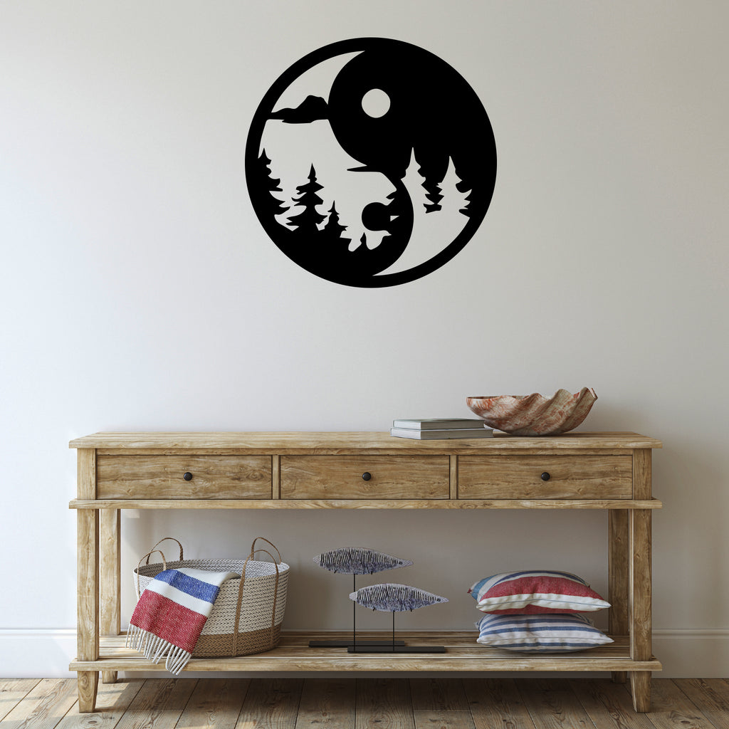 Yin Yang - Metal Wall Art - MetalPlex