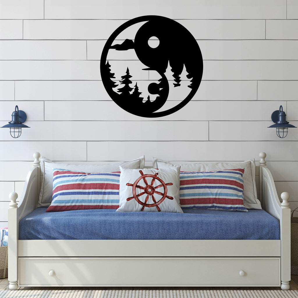 Yin Yang - Metal Wall Art - MetalPlex