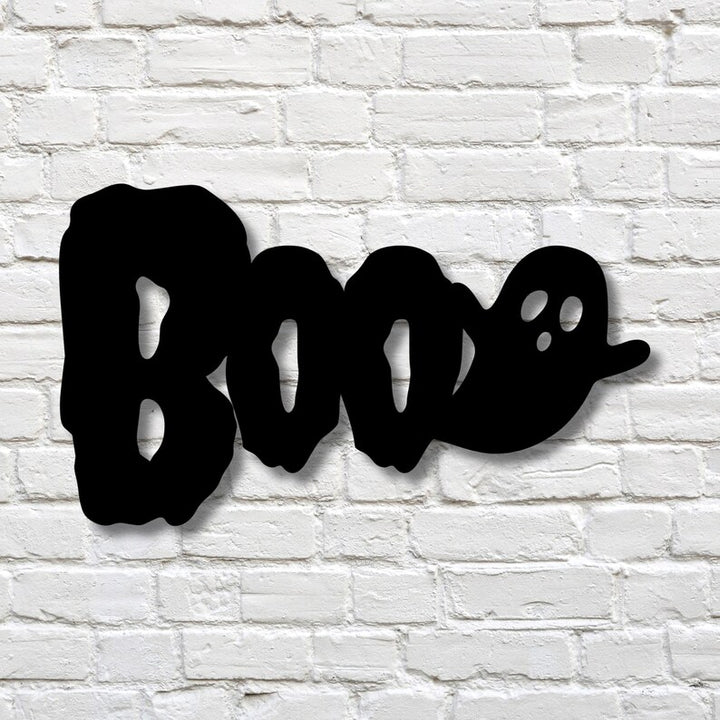 Boo Halloween Metal Wall Art by MetalPlex
