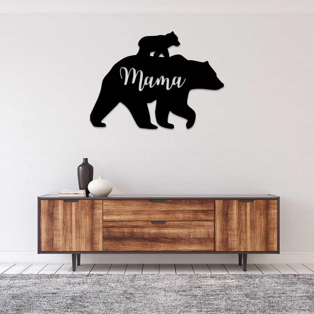 Mama Bear - Metal Wall Art - MetalPlex