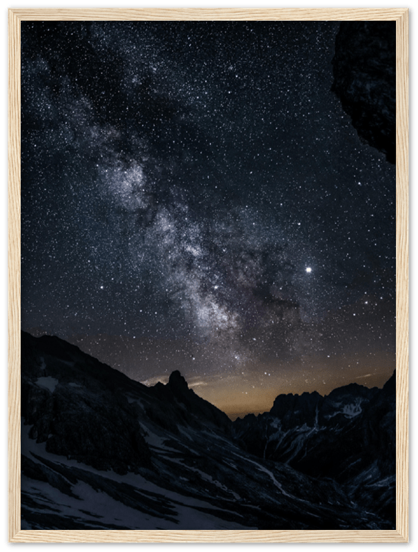 Astro Mountains - Print - MetalPlex