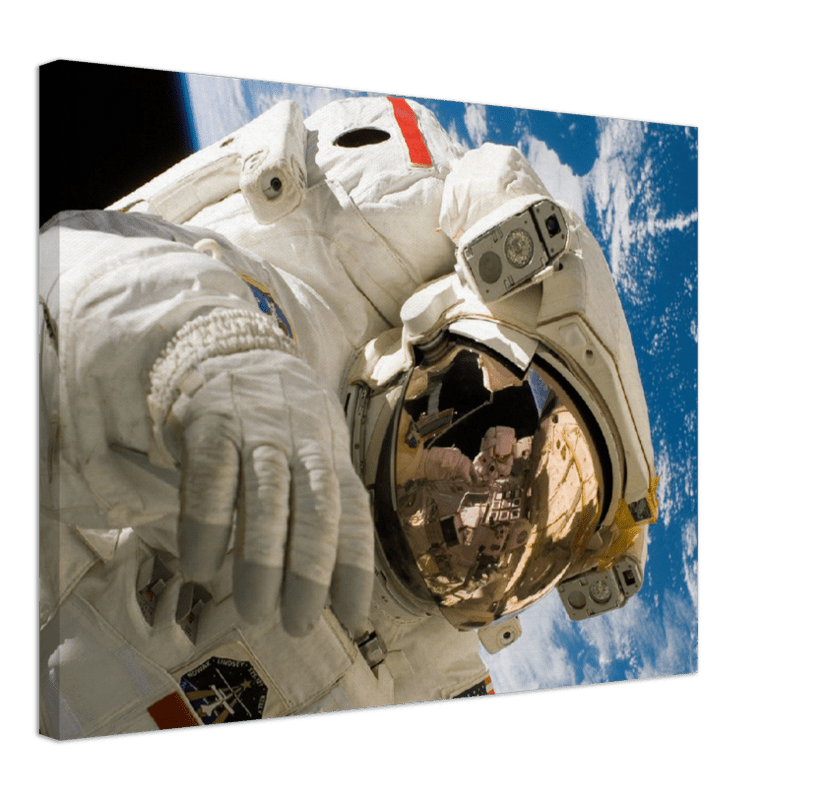 Astronaut Floating - Print - MetalPlex