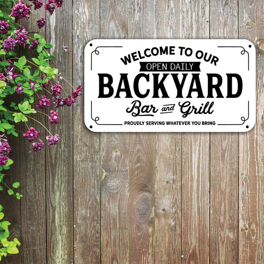 Backyard Sign - Print