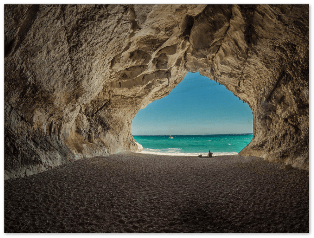 Beach Cave - Print - MetalPlex