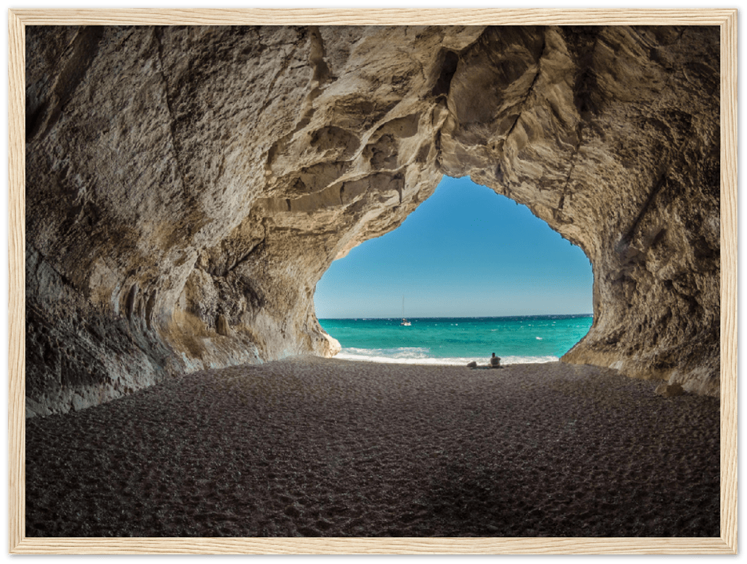 Beach Cave - Print - MetalPlex