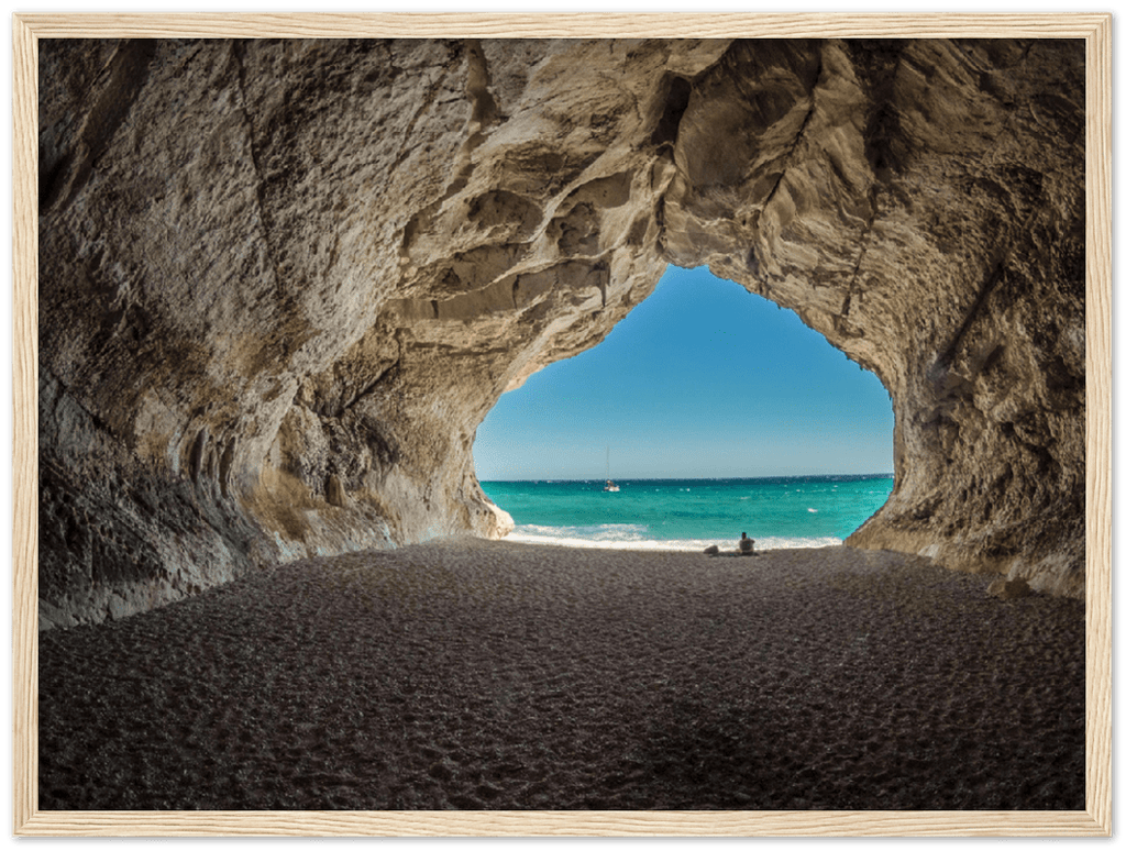 Beach Cave - Print - MetalPlex