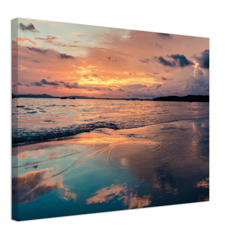 Beach Reflections - Print - MetalPlex