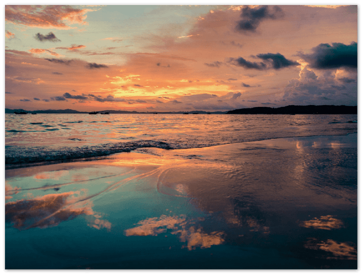 Beach Reflections - Print - MetalPlex
