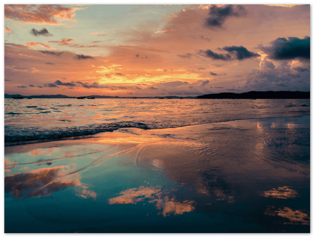 Beach Reflections - Print - MetalPlex