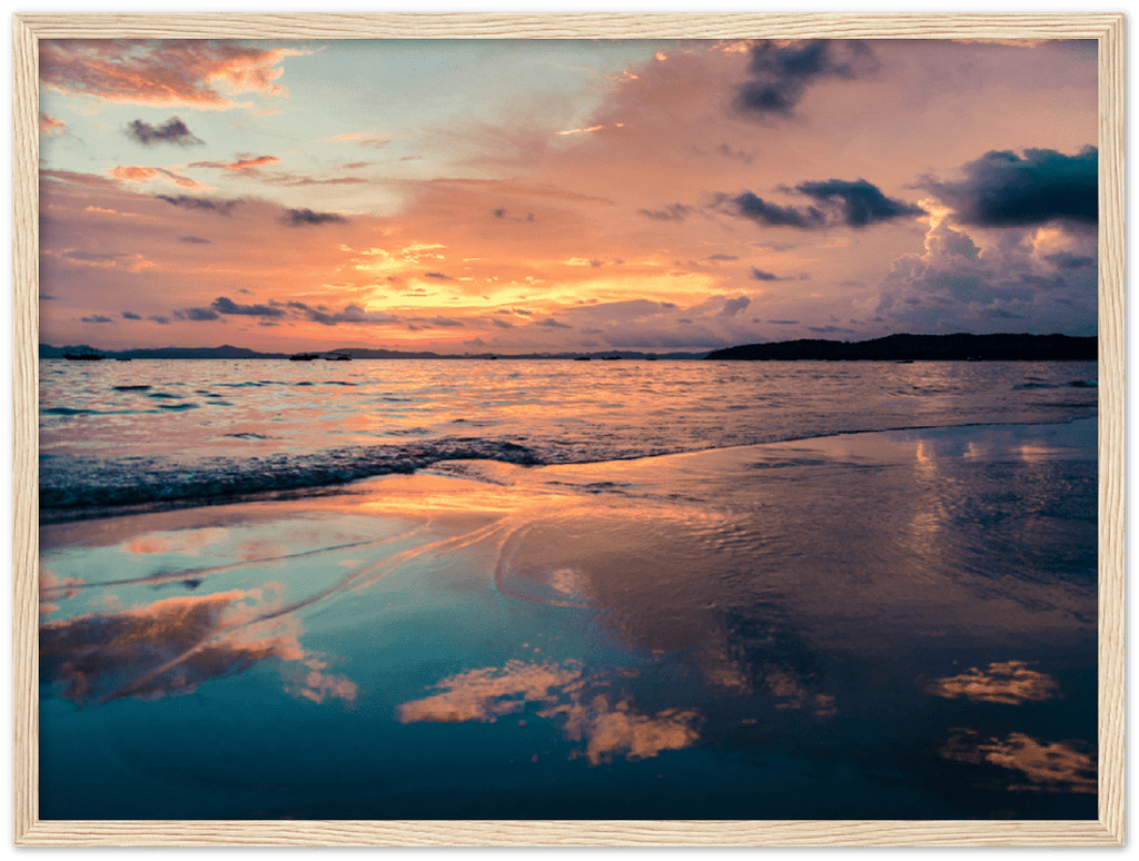 Beach Reflections - Print - MetalPlex