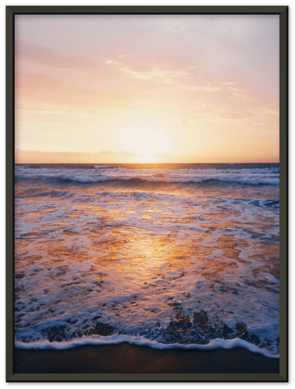 Beach Sunset - Print - MetalPlex