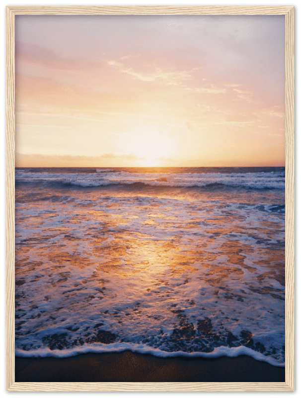 Beach Sunset - Print - MetalPlex