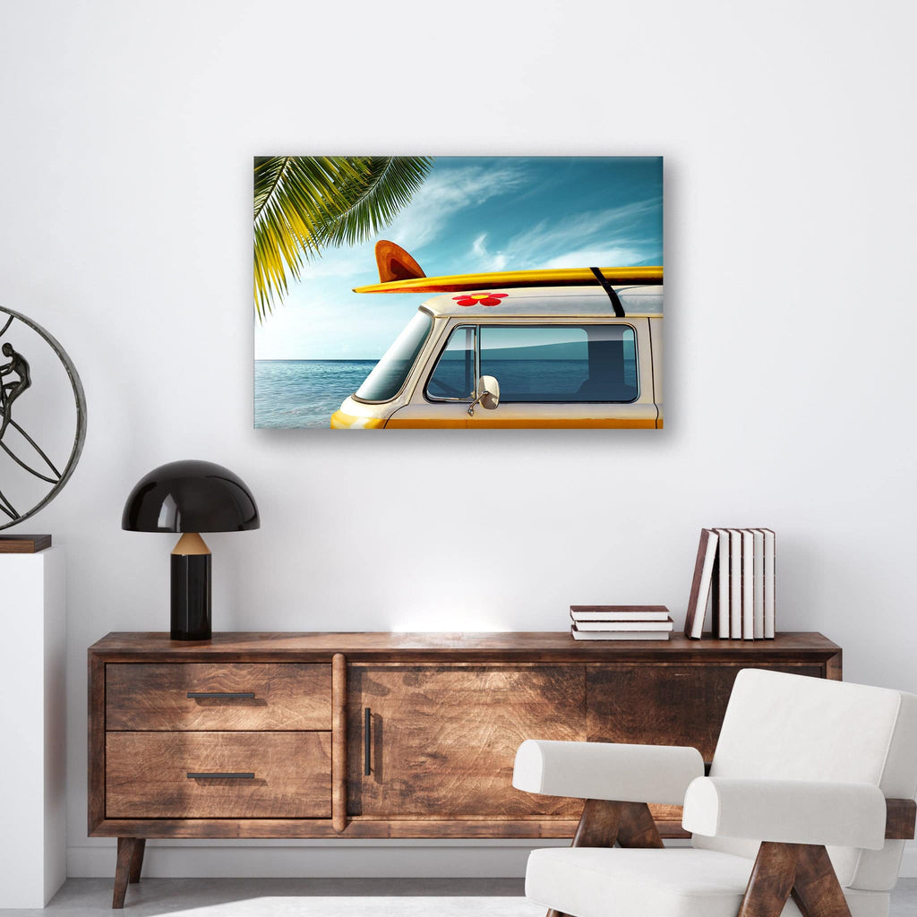 Beach Van - Print - MetalPlex