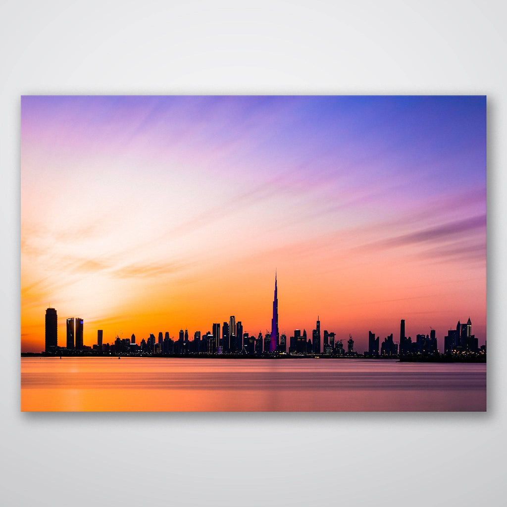 Dubai Skyline - Print - MetalPlex