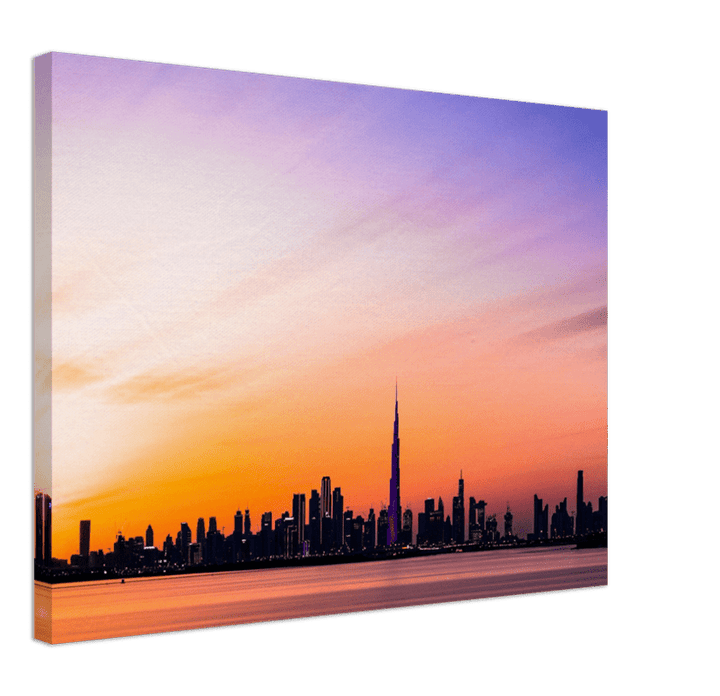 Dubai Skyline - Print - MetalPlex
