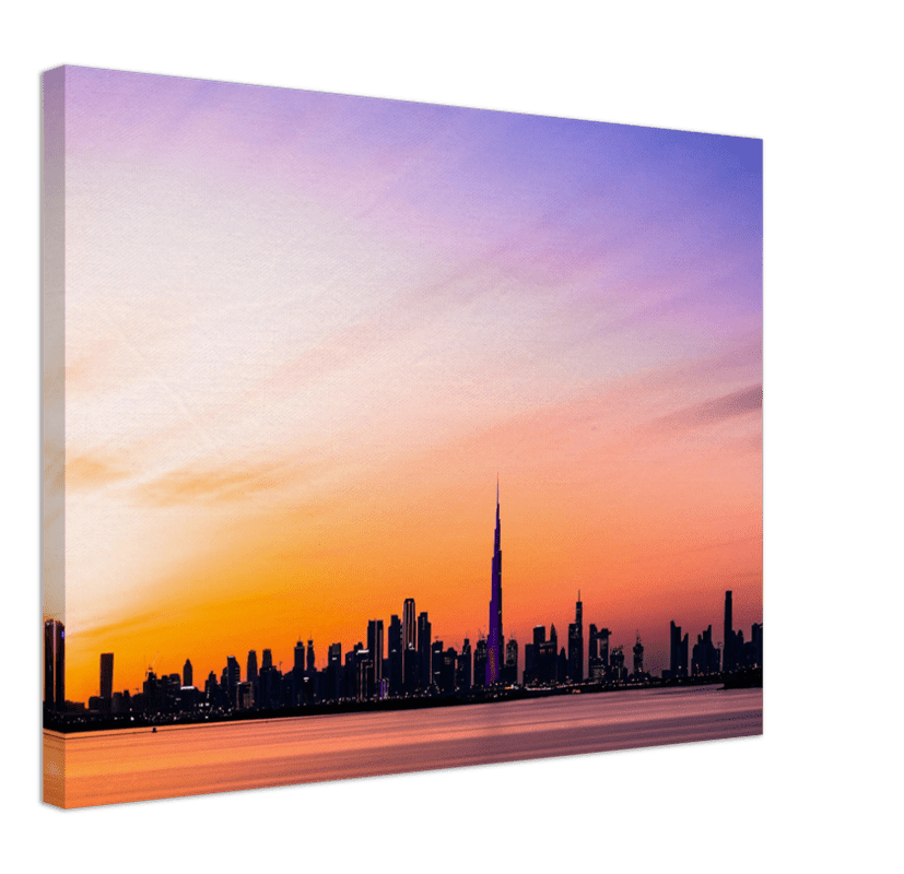 Dubai Skyline - Print - MetalPlex