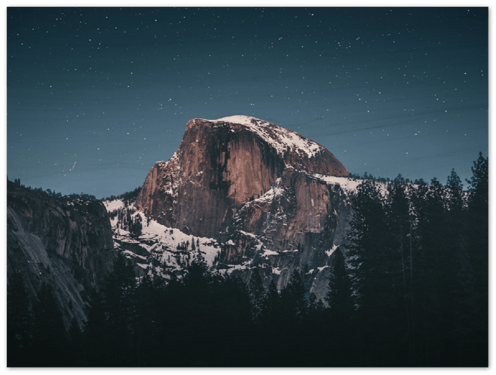 El Capitan Winter - Print - MetalPlex