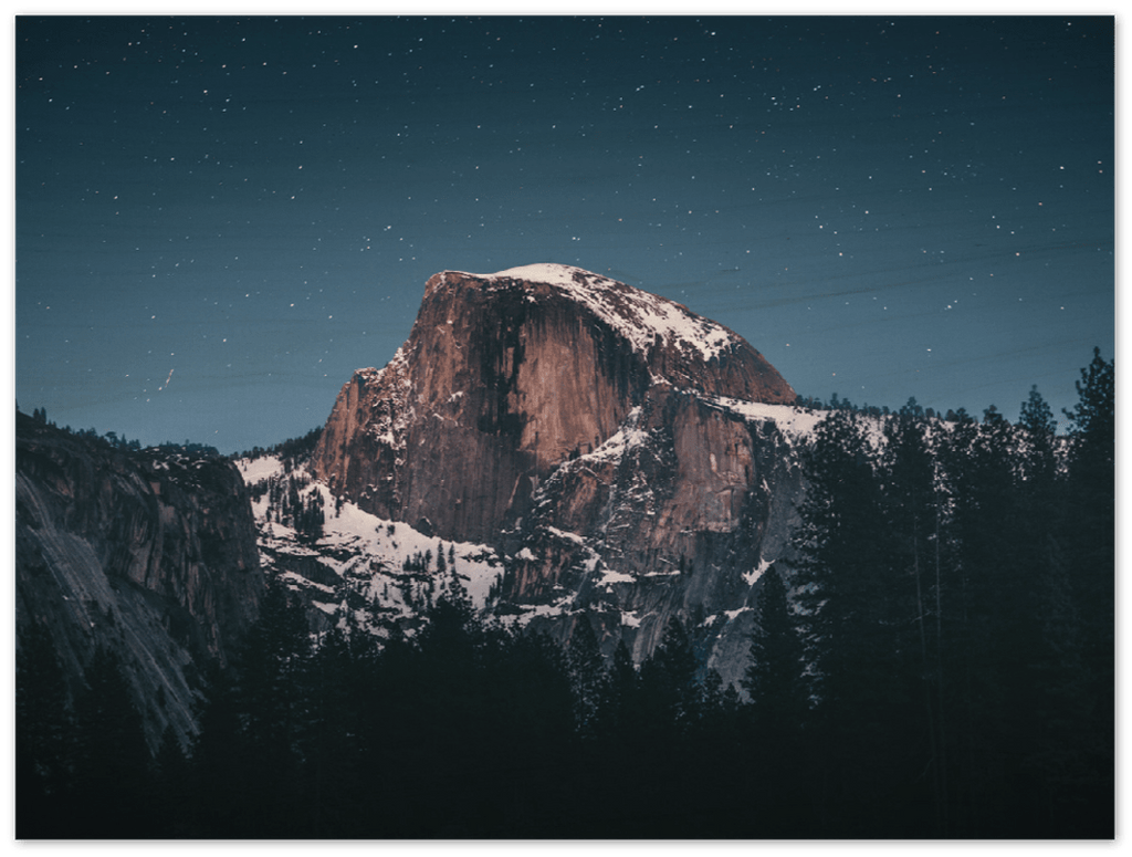 El Capitan Winter - Print - MetalPlex