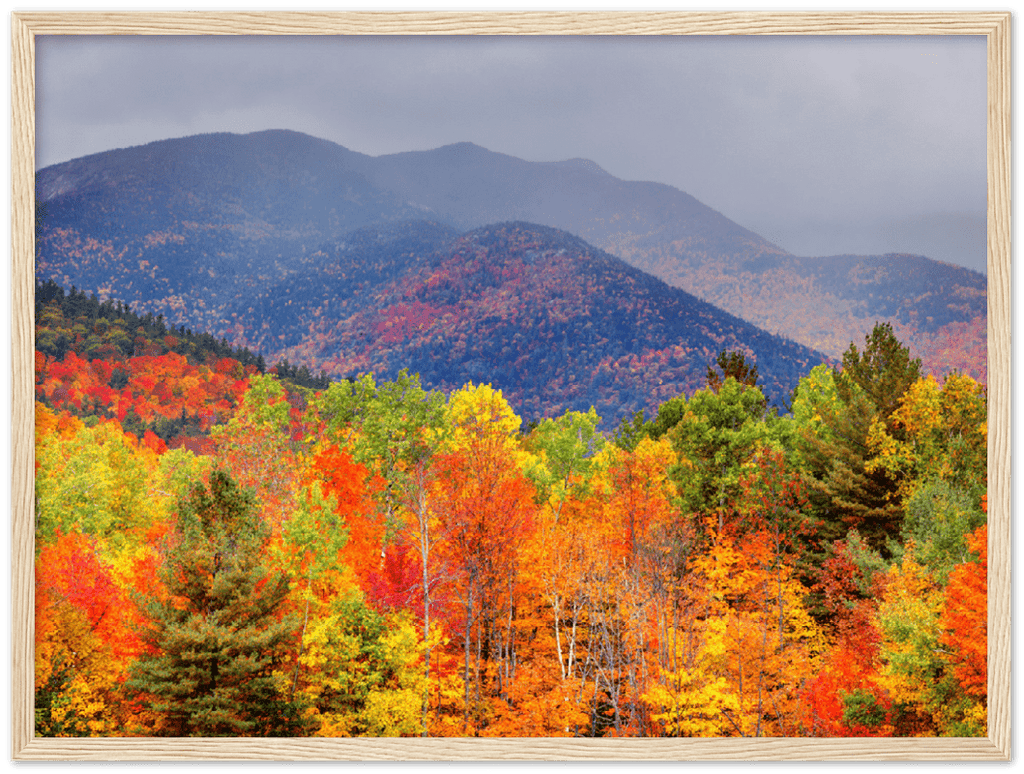 Fall Adirondack Mountains - Print - MetalPlex