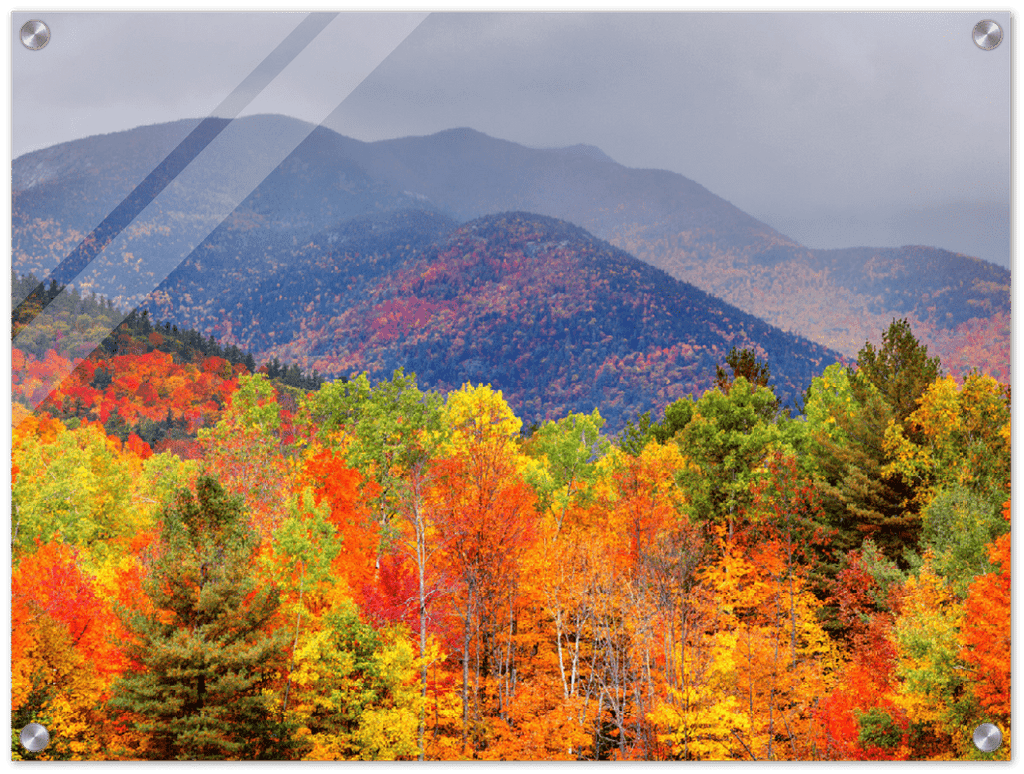 Fall Adirondack Mountains - Print - MetalPlex