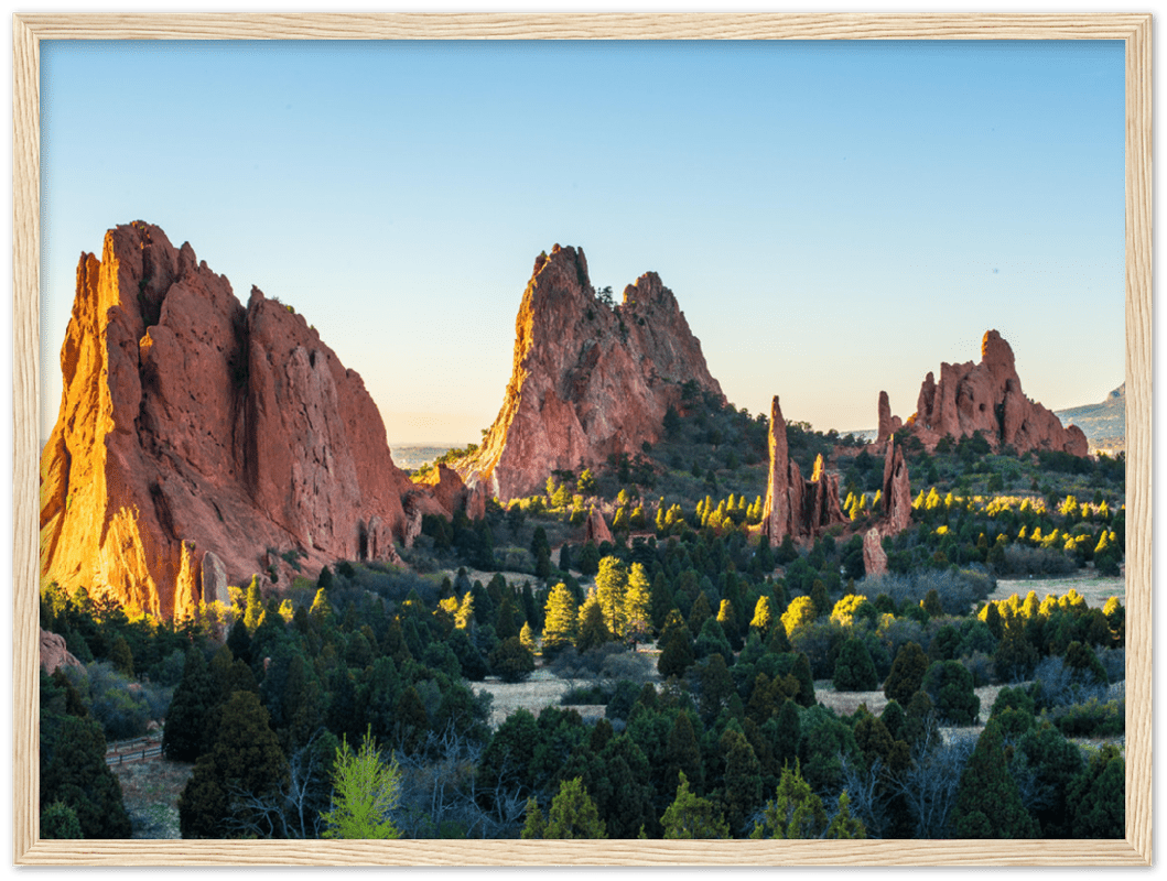 Garden Of The Gods, Colorado Springs - Print - MetalPlex