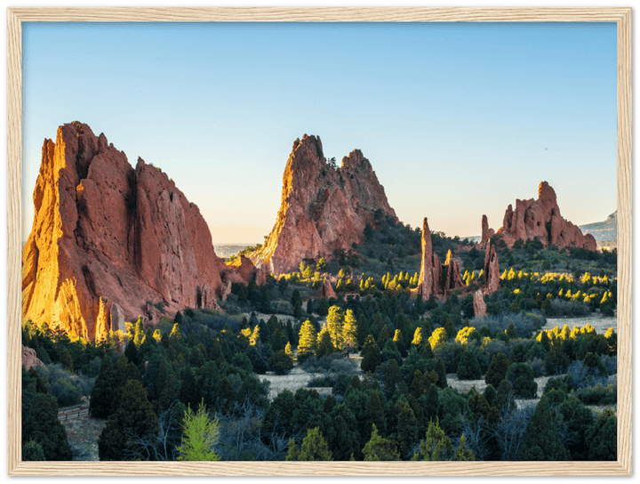 Garden Of The Gods, Colorado Springs - Print - MetalPlex