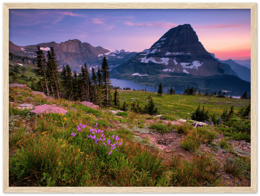 Glacier National Park, Montana - Print - MetalPlex