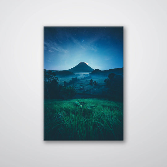 Grass Field Night - Print