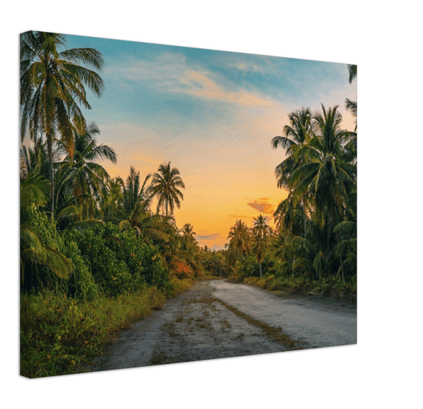 Hawaii Backroad - Print - MetalPlex
