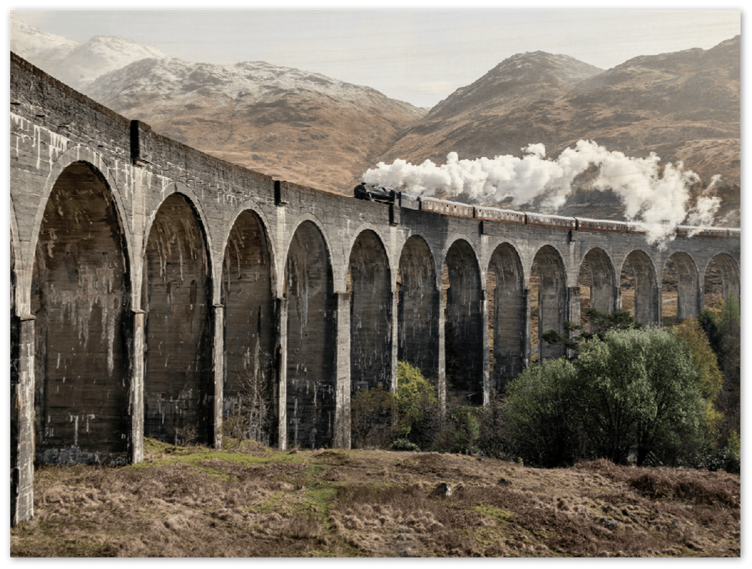 Highland Train - Print - MetalPlex