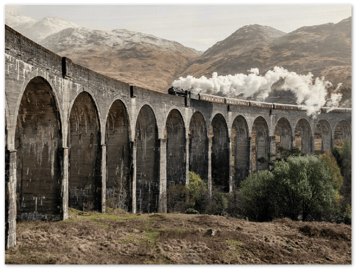 Highland Train - Print - MetalPlex