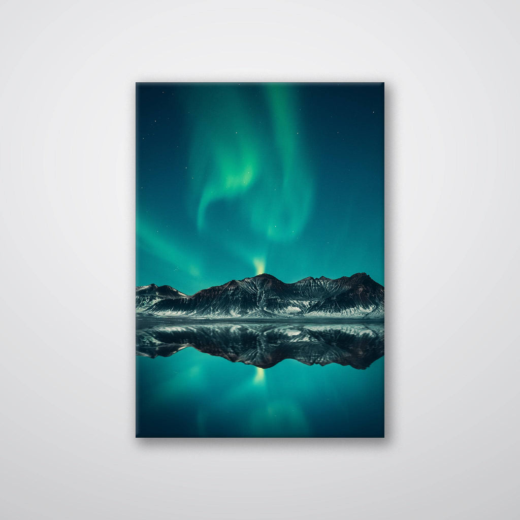 Iceland Aurora Lights - Print - MetalPlex