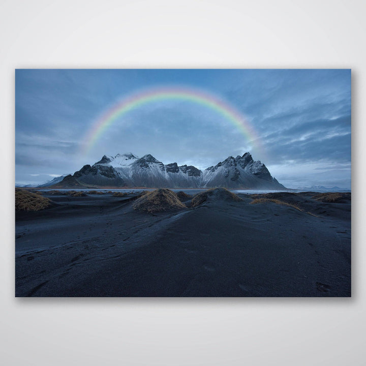 Iceland Rainbow -Print - MetalPlex