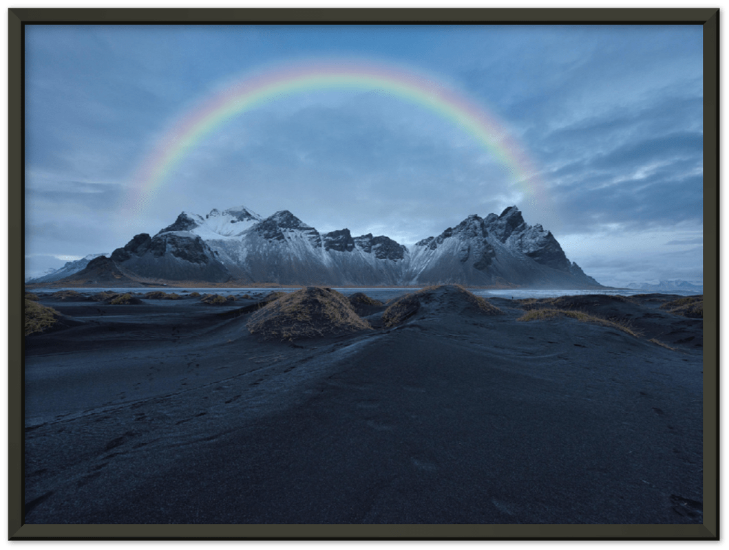 Iceland Rainbow -Print - MetalPlex