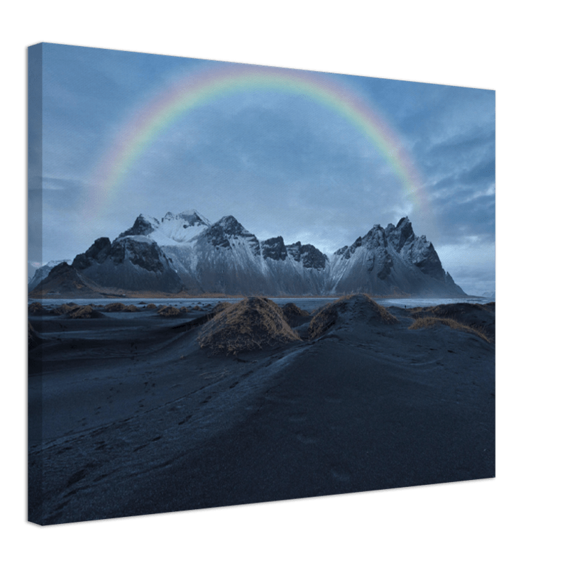 Iceland Rainbow -Print - MetalPlex