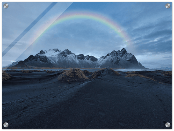 Iceland Rainbow -Print - MetalPlex