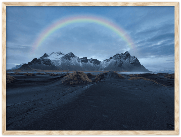 Iceland Rainbow -Print - MetalPlex