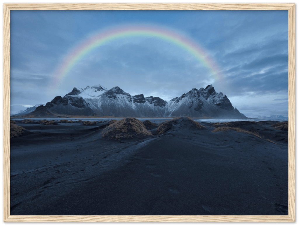 Iceland Rainbow -Print - MetalPlex