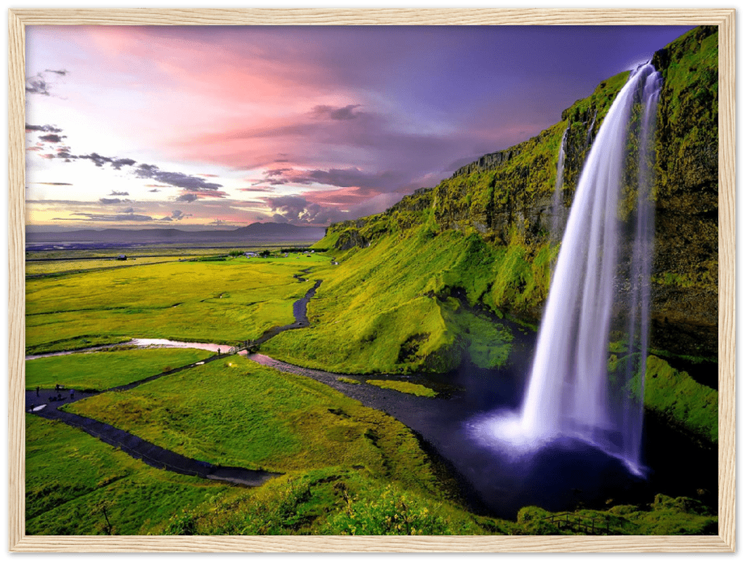 Ireland Waterfall - Print - MetalPlex