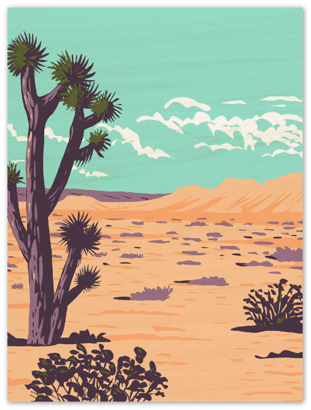 Joshua Tree Poster - Print - MetalPlex