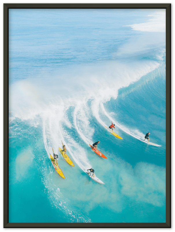 Kona Surfing - Print - MetalPlex