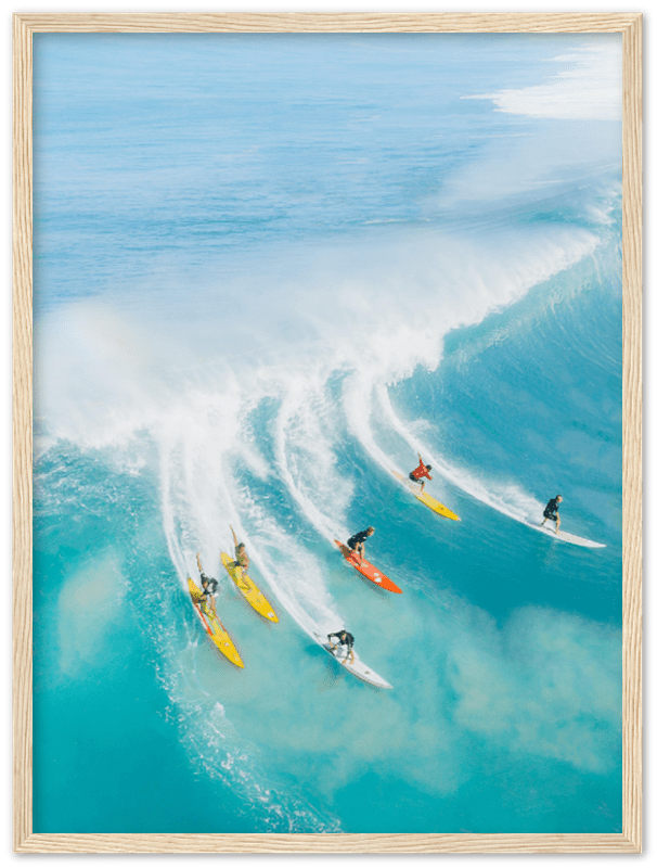 Kona Surfing - Print - MetalPlex