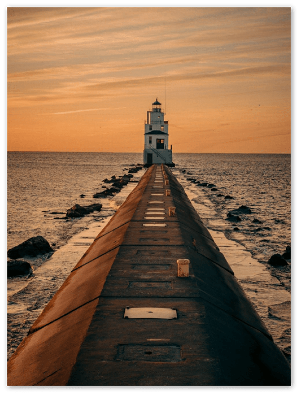 Lighthouse - Print - MetalPlex