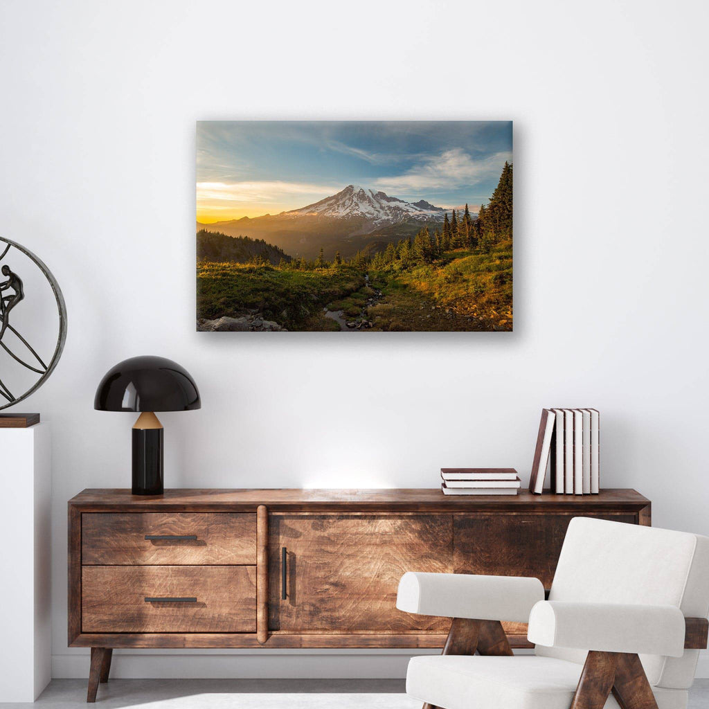 Mount Rainier Sunrise - Print - MetalPlex