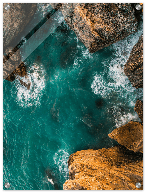 Ocean Cliff - Print - MetalPlex